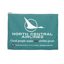 Load image into Gallery viewer, Zipper Pouch - North Central Airlines Logo
