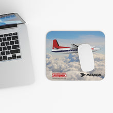 Load image into Gallery viewer, Mouse Pad (Rectangle) - Northwest Airlink / Mesaba Fokker 27 in flight
