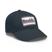 Load image into Gallery viewer, Twill Cap - Leather Patch - Republic MTM Logo
