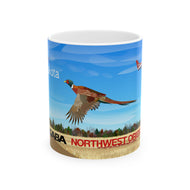 Ceramic Mug 11oz - Northwest Orient Airlink - Aberdeen, SD - Mesaba Metroliner