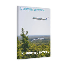 Load image into Gallery viewer, Destination Canvas Gallery Wrap - North Central Airlines DC-9 - Boundless Adventure
