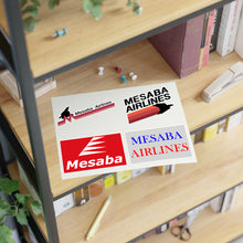 Load image into Gallery viewer, Vinyl Stickers - Mesaba Airlines Historic Logos
