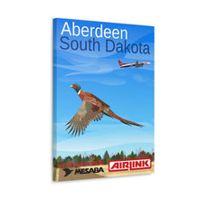 Load image into Gallery viewer, Destination Canvas Gallery Wrap - Northwest Orient Airlink - Aberdeen, SD - Mesaba Metroliner
