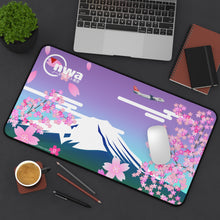 Load image into Gallery viewer, Desk Mat - Sakura Season at Mount Fuji
