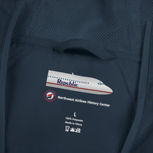 Load image into Gallery viewer, Windbreaker Jacket - Republic Airlines 1985 Logo

