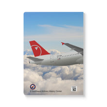 Load image into Gallery viewer, Softcover Journal - NWA A320 in flight
