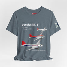 Load image into Gallery viewer, Short Sleeve T-Shirt - Northwest Modern Era DC-3 Fantasy Flight
