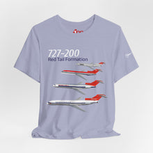 Load image into Gallery viewer, Short Sleeve T-Shirt - Northwest Boeing 727-200 Livery Formation
