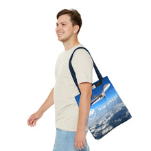 Load image into Gallery viewer, Tote Bag - Northwest 1990s Logo with A320 and DC-9 in flight
