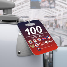 Load image into Gallery viewer, Luggage Tag - 2-sided acrylic - Northwest Airlines 100th Anniversary
