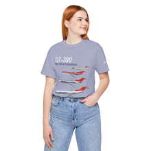 Load image into Gallery viewer, Short Sleeve T-Shirt - Northwest Boeing 727-200 Livery Formation
