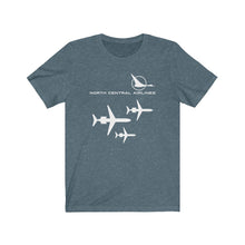 Load image into Gallery viewer, Short Sleeve T-Shirt - North Central Airlines Logo
