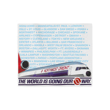 Load image into Gallery viewer, Blanket - The World is Going Our Way DC-10
