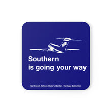 Load image into Gallery viewer, Cork Back Coaster - Southern Airways Going Your Way

