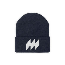 Load image into Gallery viewer, Knit Beanie - Hughes Airwest &quot;Gamma&quot; Logo
