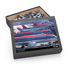 Load image into Gallery viewer, Puzzle - MSP Concourse C Ramp - Redtails at Rest
