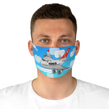 Load image into Gallery viewer, Fabric Face Mask - Chibi Boeing 747-400
