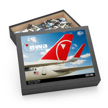 Load image into Gallery viewer, Puzzle - NWA 757 tail and winglet
