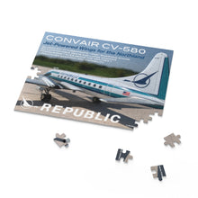 Load image into Gallery viewer, Puzzle - Republic Airlines Convair 580
