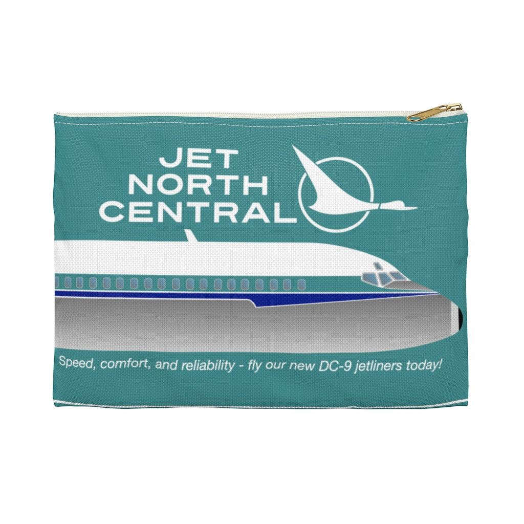Zipper Pouch - North Central Airlines Logo