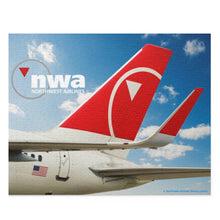 Load image into Gallery viewer, Puzzle - NWA 757 tail and winglet
