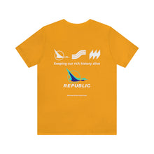 Load image into Gallery viewer, Short Sleeve T-Shirt - Republic Airlines Heritage DC-9 Noses
