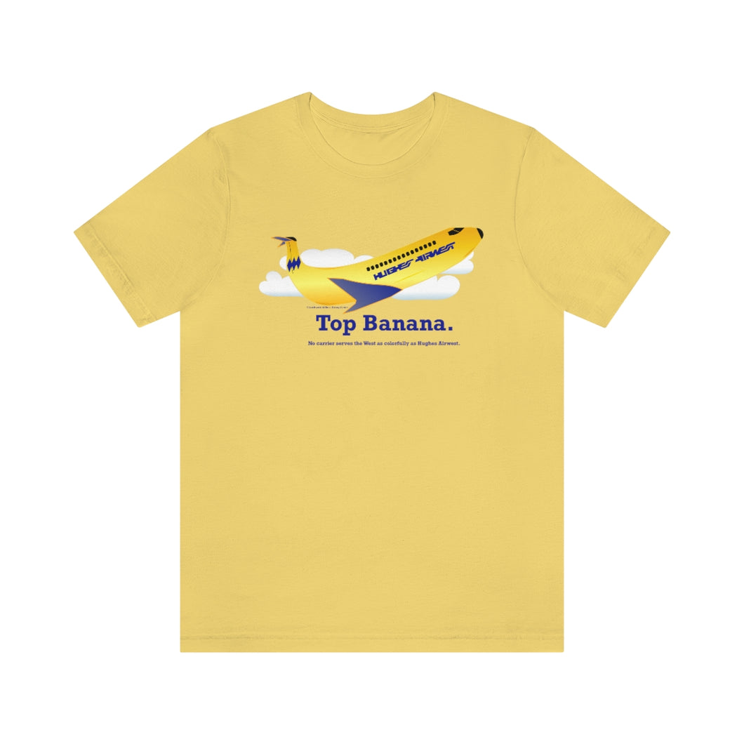 Short Sleeve T-Shirt - Hughes Airwest Top Banana