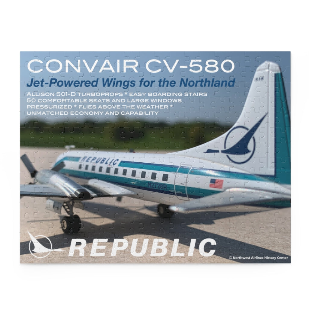 Puzzle - Republic Airlines Convair 580