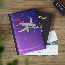 Load image into Gallery viewer, Passport Cover - Chibi 787 Dreamliner at Twilight
