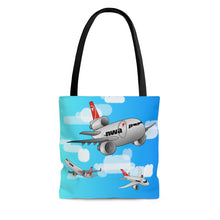 Load image into Gallery viewer, Tote Bag - Chibi Northwest 2000s-era Jets
