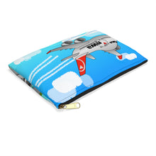 Load image into Gallery viewer, Zipper Pouch - Chibi NWA 2000s fleet flying and at the airport
