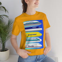 Load image into Gallery viewer, Short Sleeve T-Shirt - Republic Airlines Heritage DC-9 Noses
