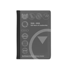 Load image into Gallery viewer, Passport Cover - NWA Historic Logos - Charcoal
