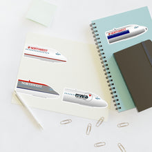 Load image into Gallery viewer, Vinyl Stickers - Northwest Airlines DC-9 Noses
