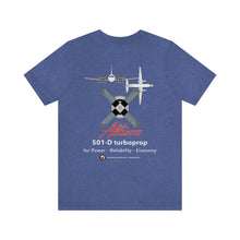 Load image into Gallery viewer, Short Sleeve T-Shirt - North Central Convair 580 Illustration

