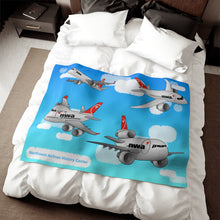 Load image into Gallery viewer, Blanket - Chibi NWA 2000s Jets
